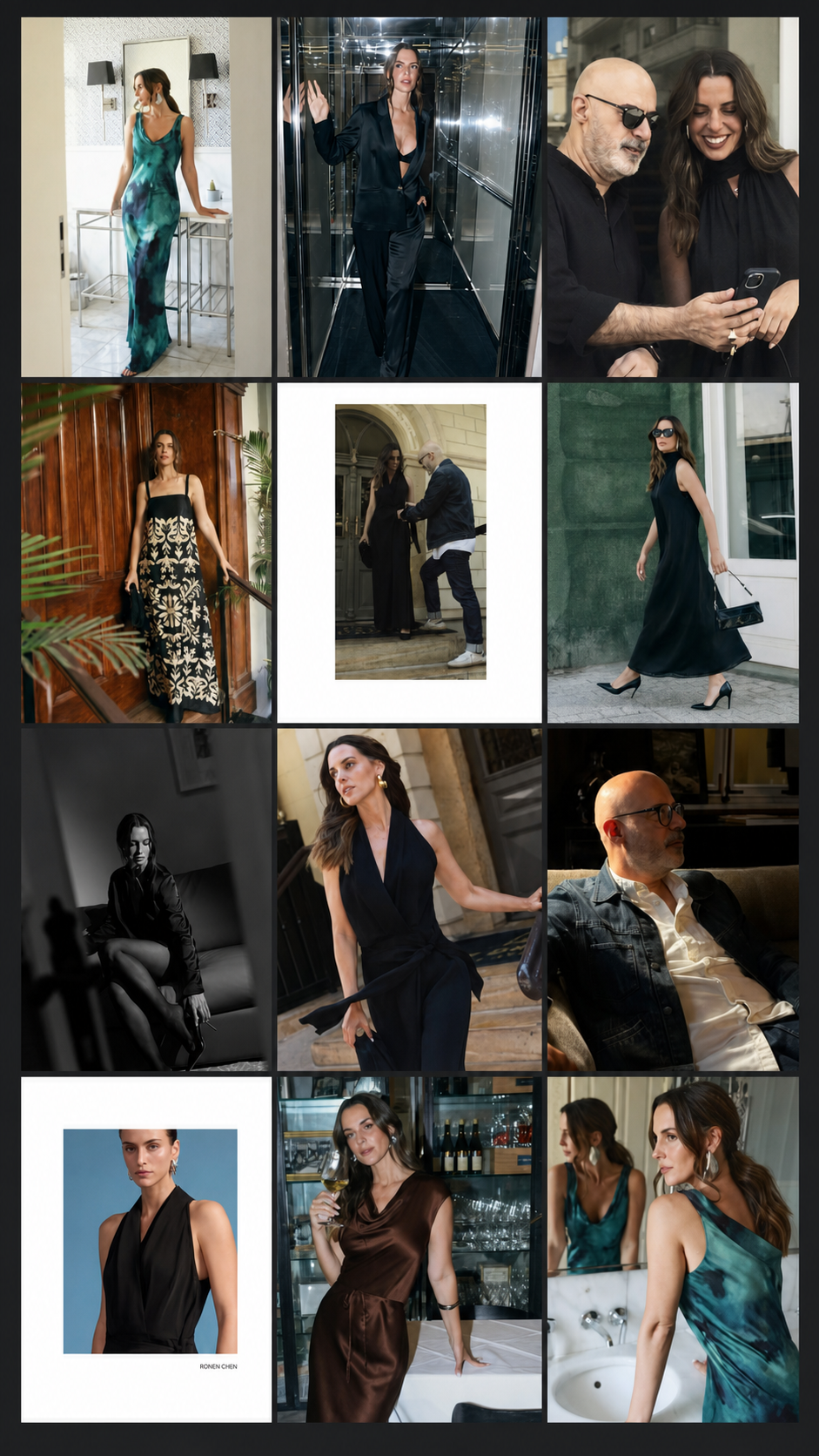Ronen Chen collection launch grid