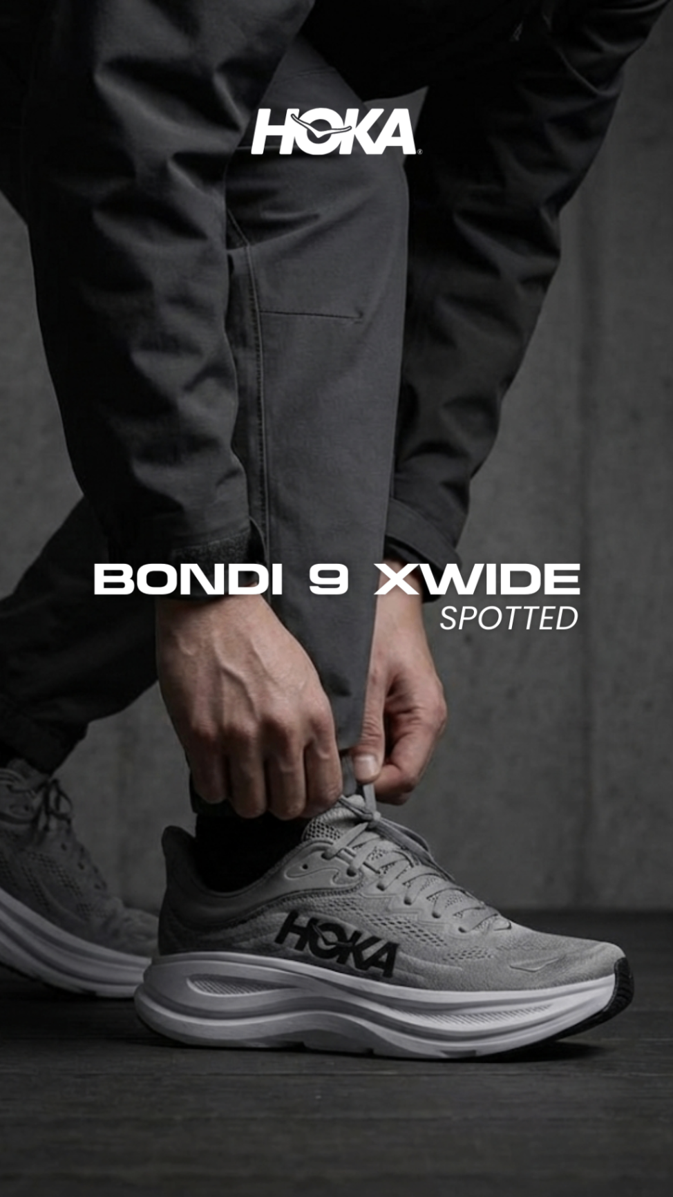 HOKA Bondi 9 XWide story