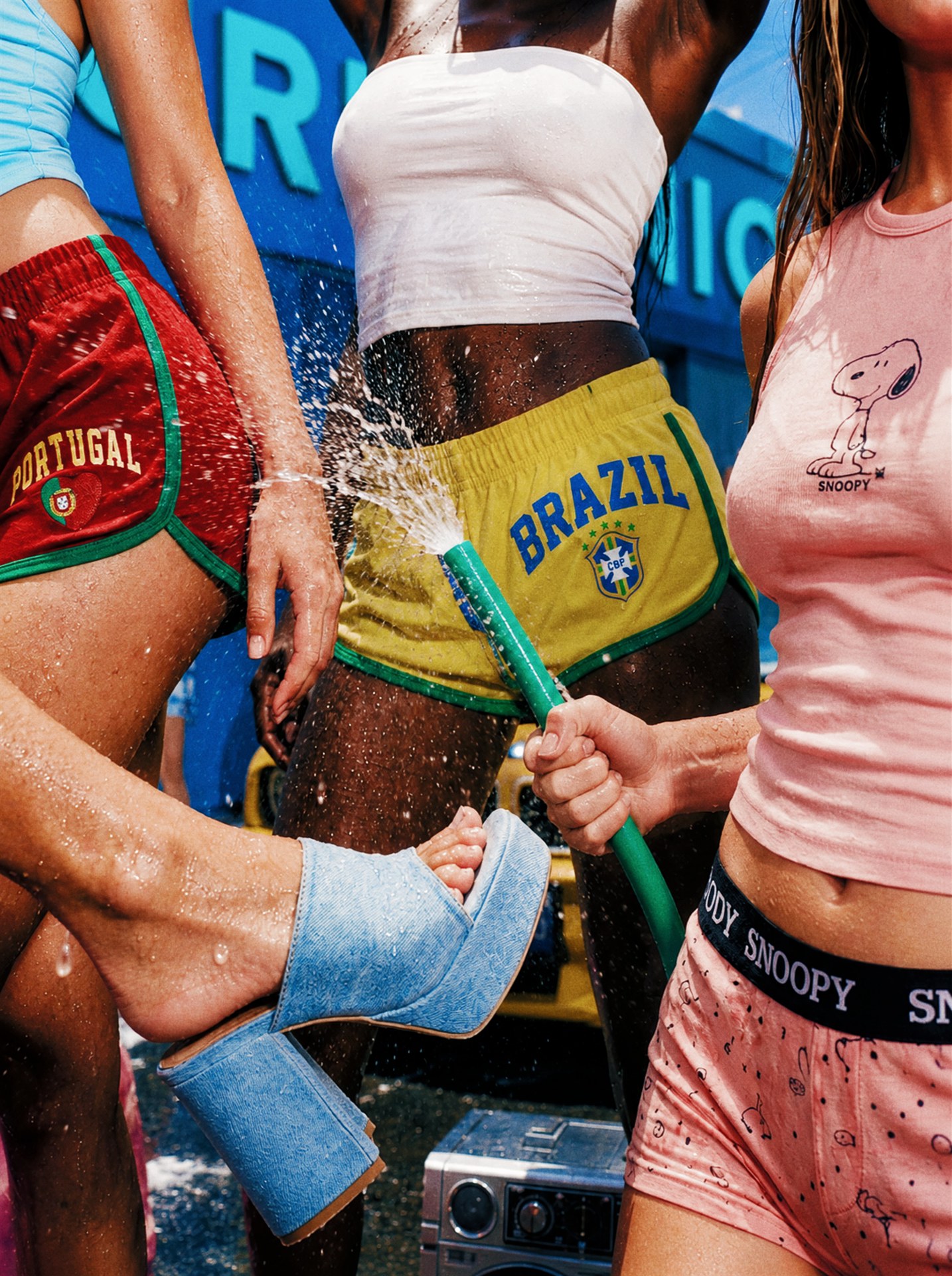 Urbanica Pride campaign, group scene