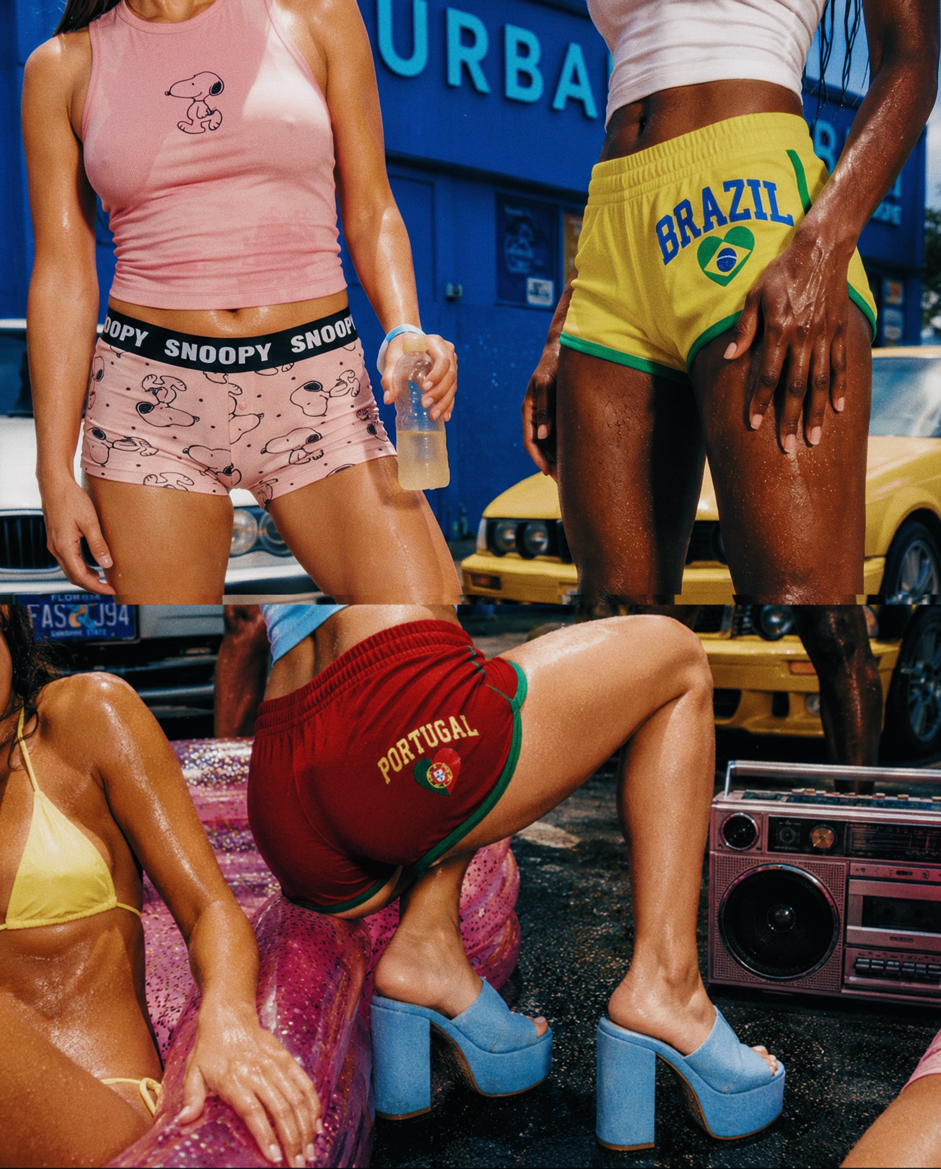 Urbanica Pride campaign, car wash moment
